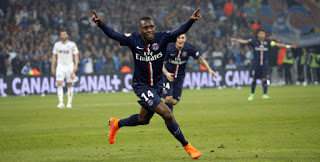 Matuidi, le combattant au service du collectif Blaise Matuidi célébrant un but sous les couleurs du PSG