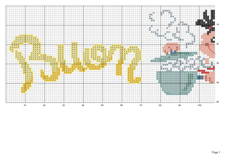 Schemi per ricami a punto croce per nostra la cucina Schemi a punto jpg (750x531)
