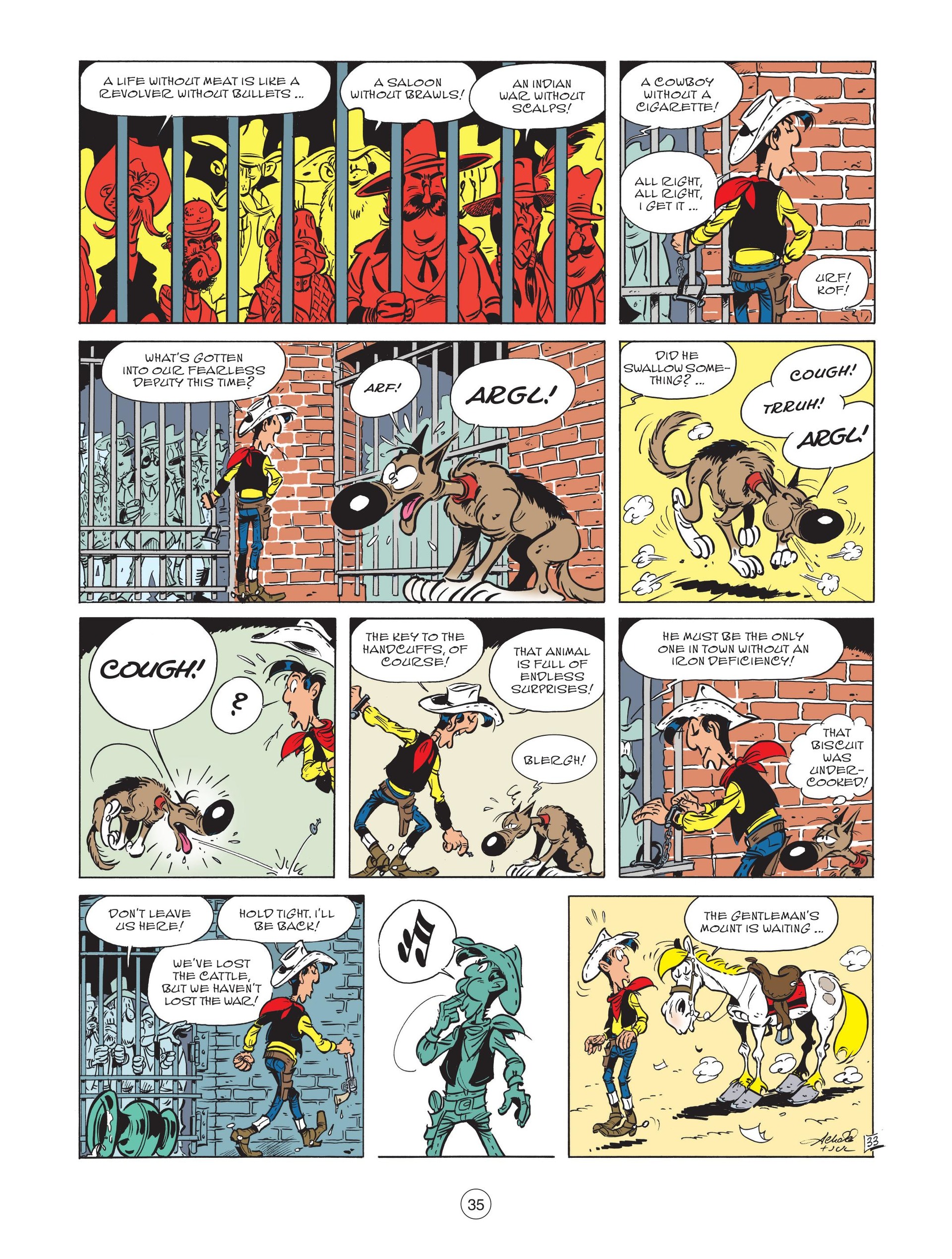 Read online A Lucky Luke Adventure comic -  Issue #82 - 37