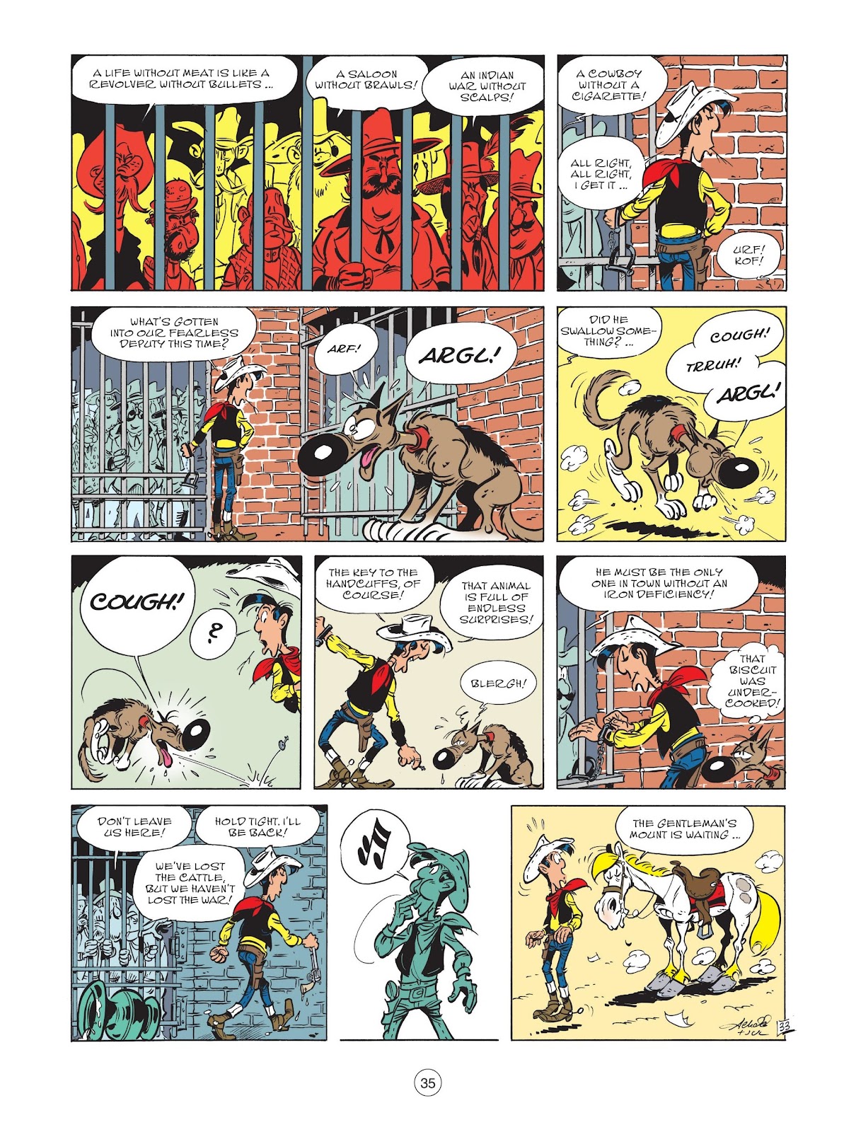 A Lucky Luke Adventure issue 82 - Page 37