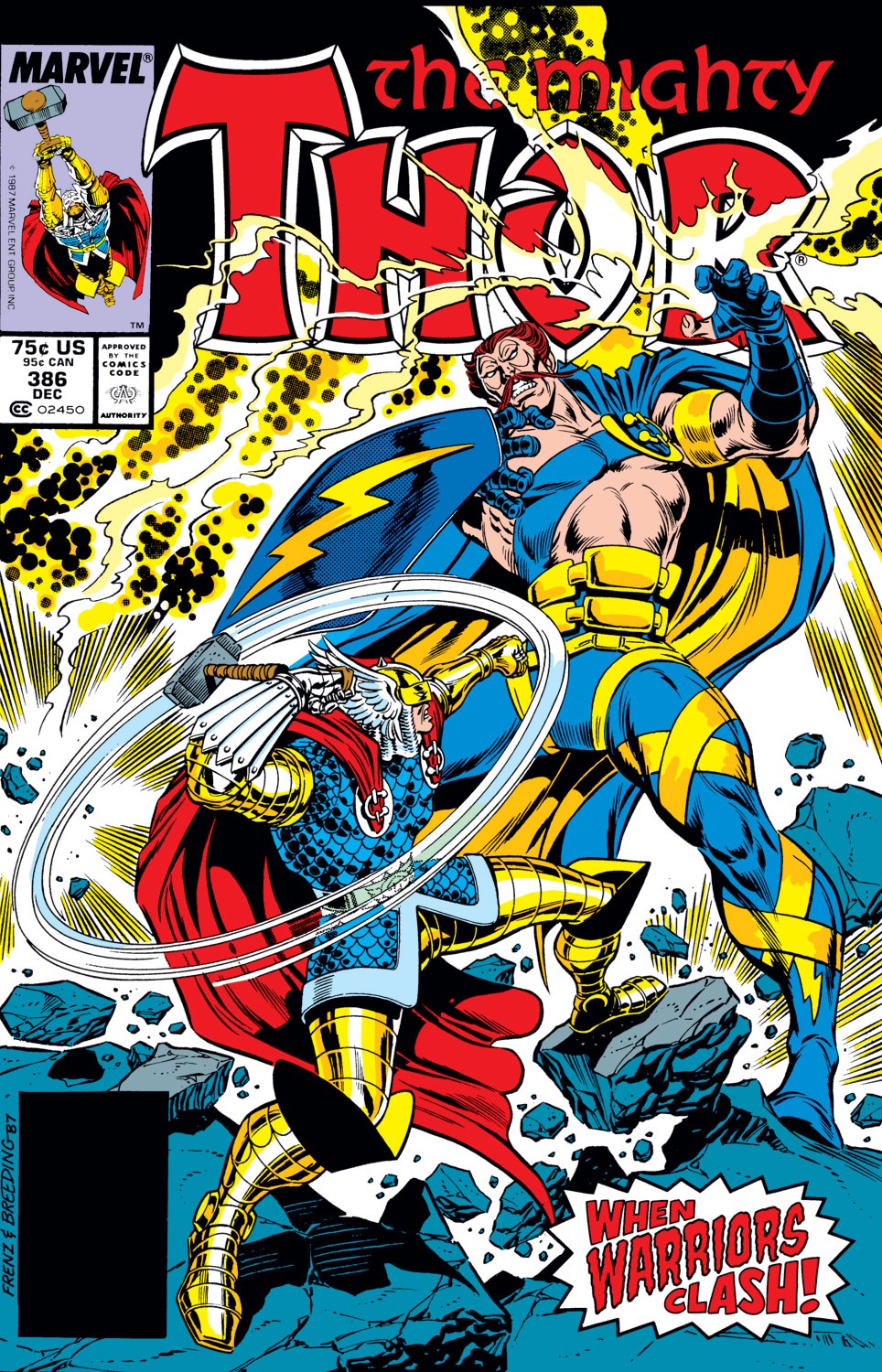 Read online Thor (1966) comic -  Issue #386 - 1