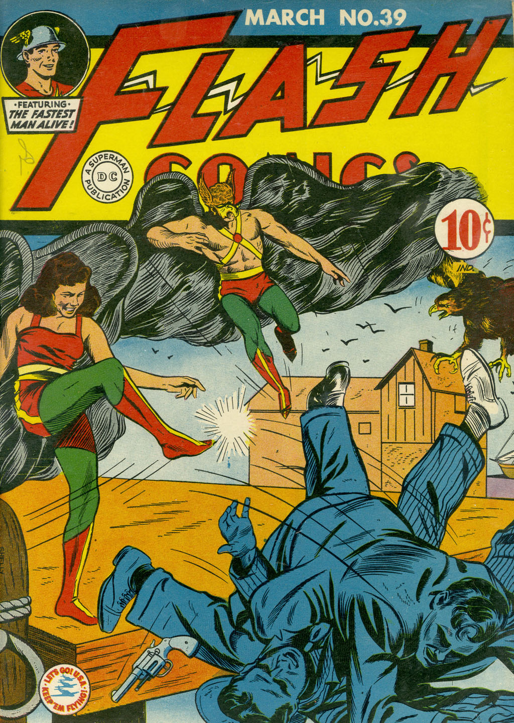 Read online Flash Comics comic -  Issue #39 - 1