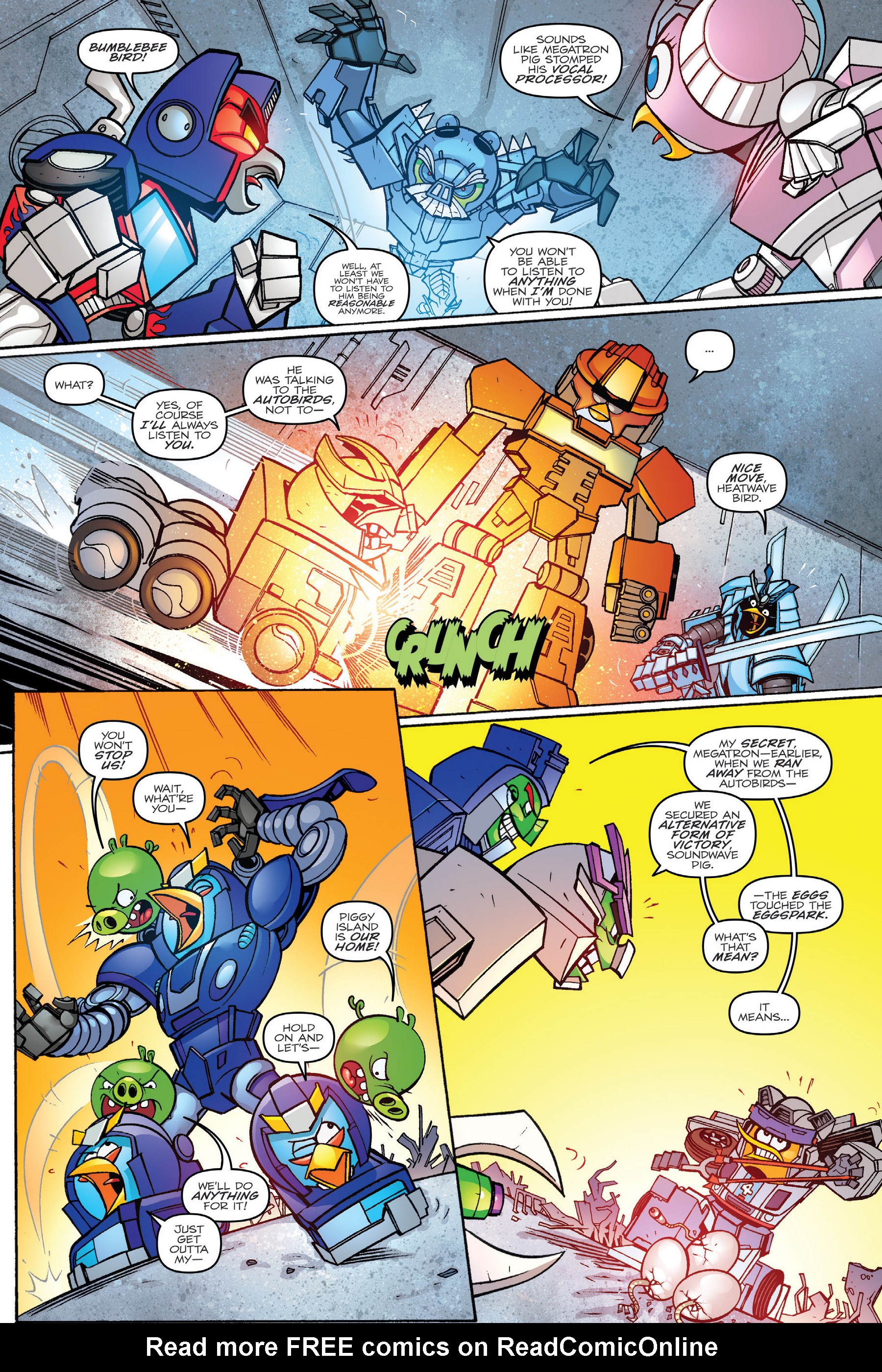 Read online Angry Birds Transformers: Age of Eggstinction comic -  Issue # Full - 44