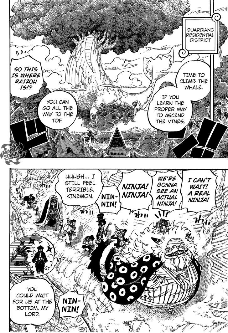 One Piece Ch.817 - Raizou of the Mist