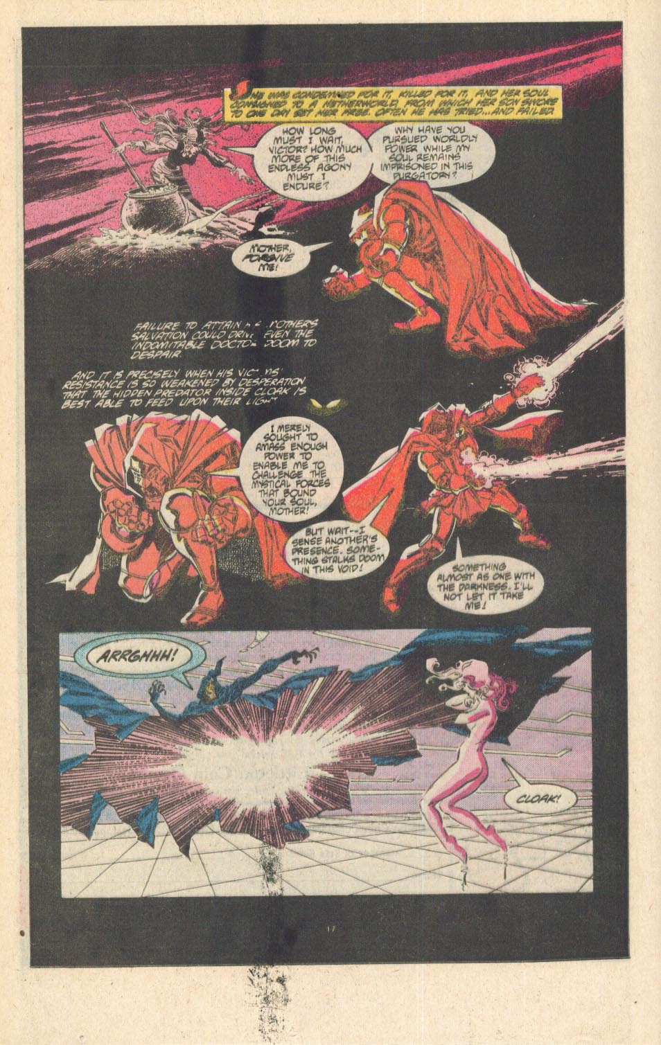 Read online Cloak and Dagger (1985) comic -  Issue #10 - 18