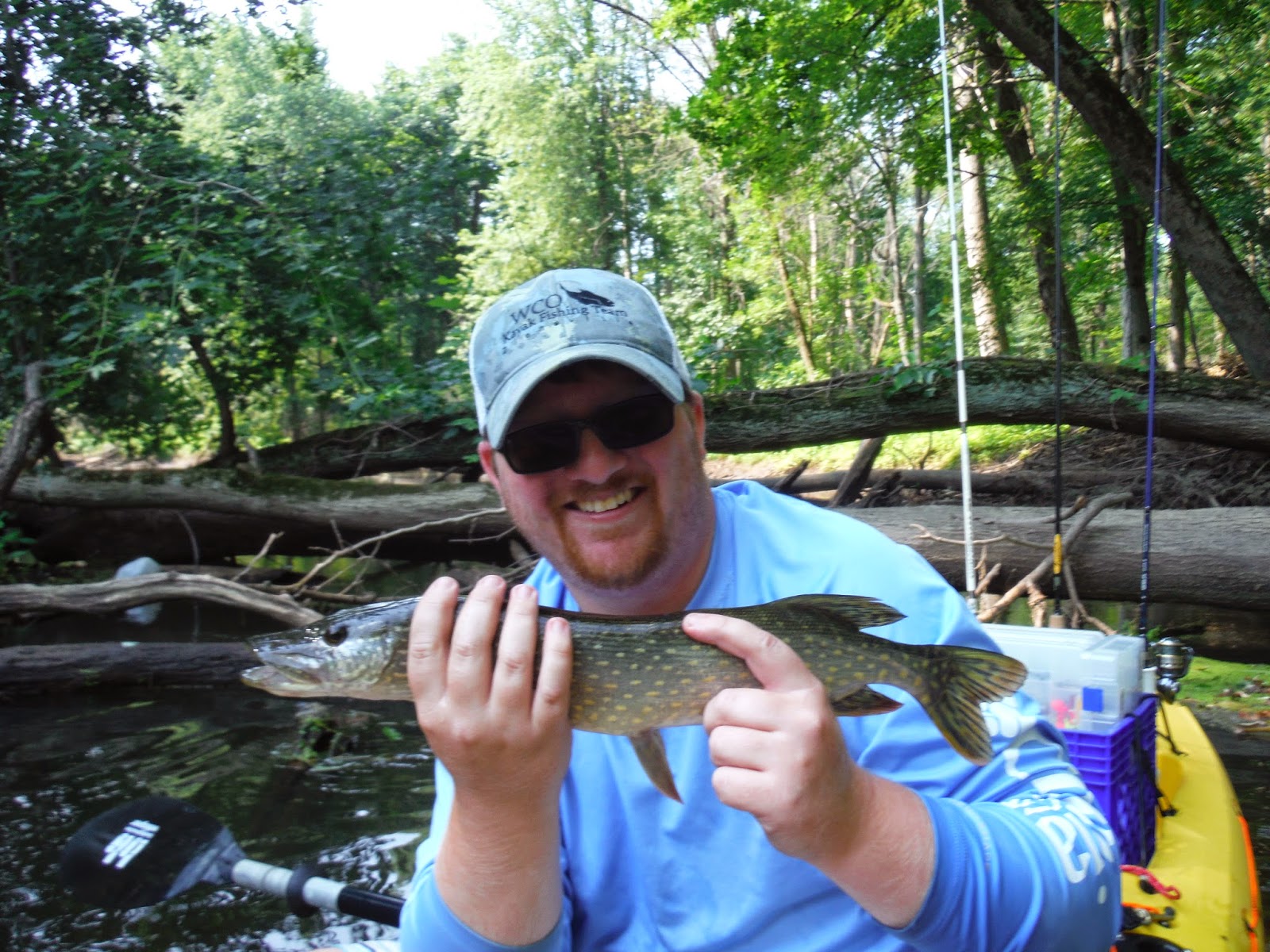 Indiana Kayak Fishing Journal 7/19/14 Wildcat Creek Outfitters River Outing