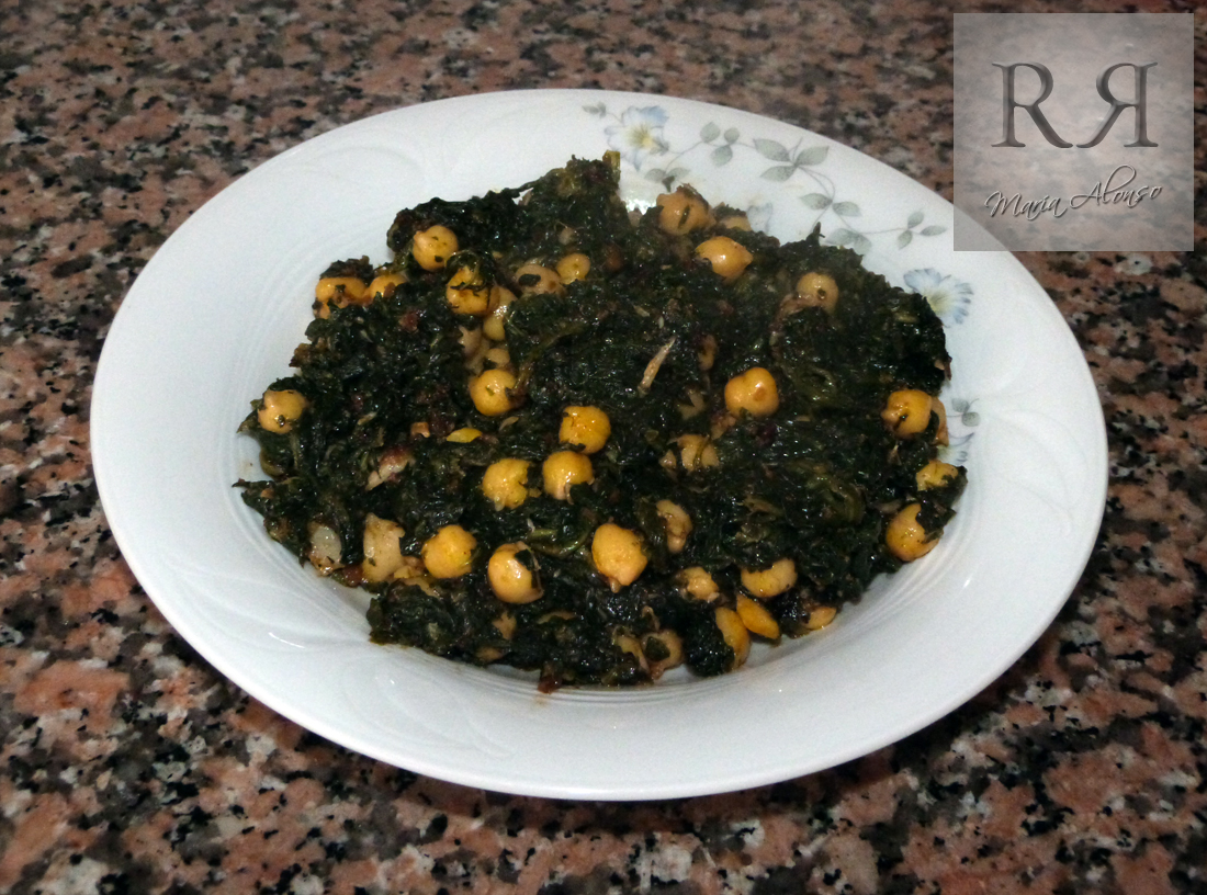 Rebañar hasta acabar Garbanzos con espinacas a la andaluza