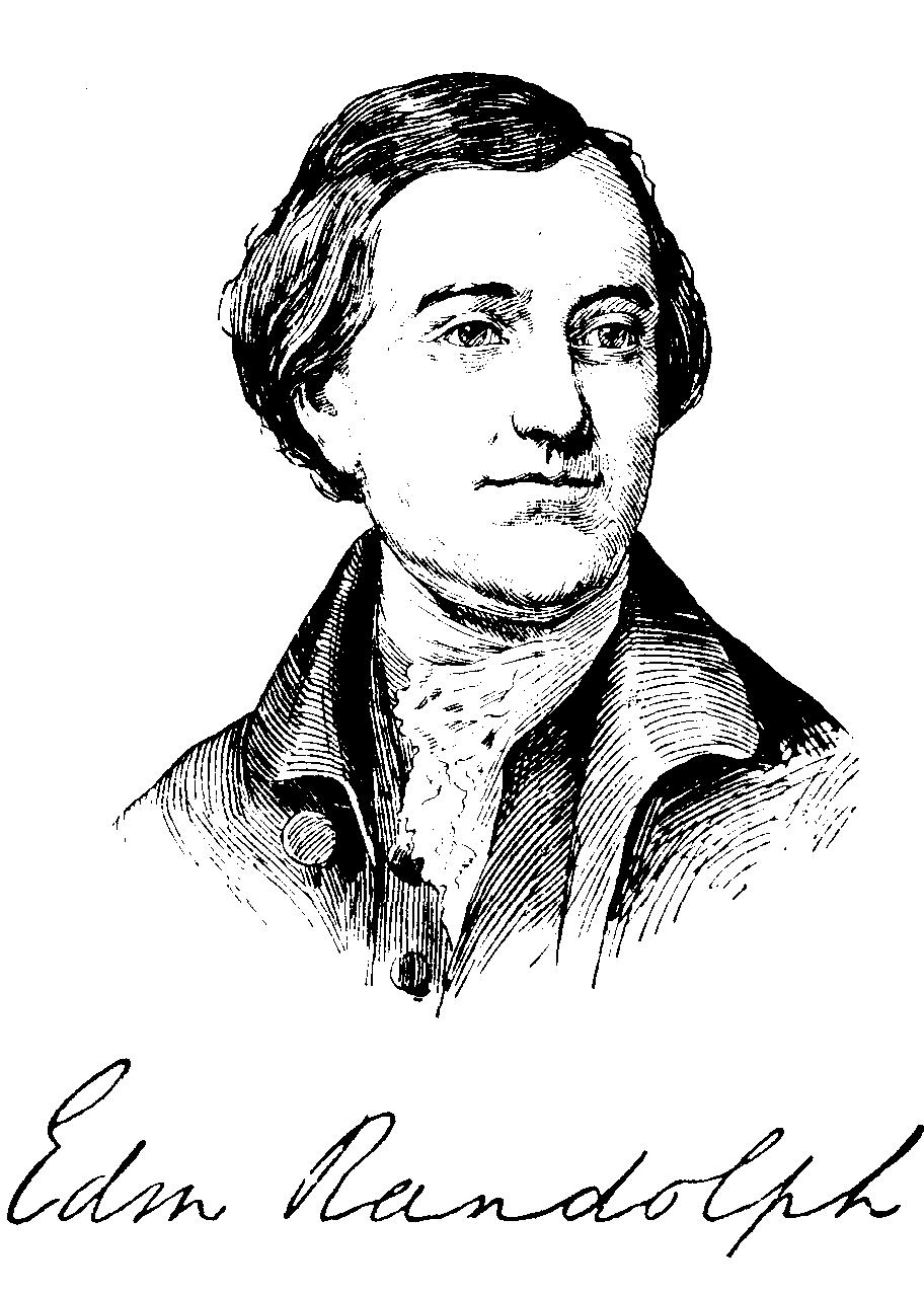 President Washington Attorney General Edmund Randolph