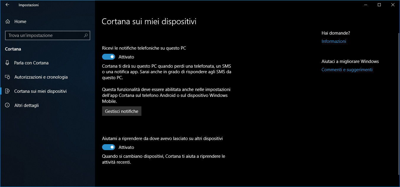Mantenere-Windows-10-efficiente-Cortana-dispositivi