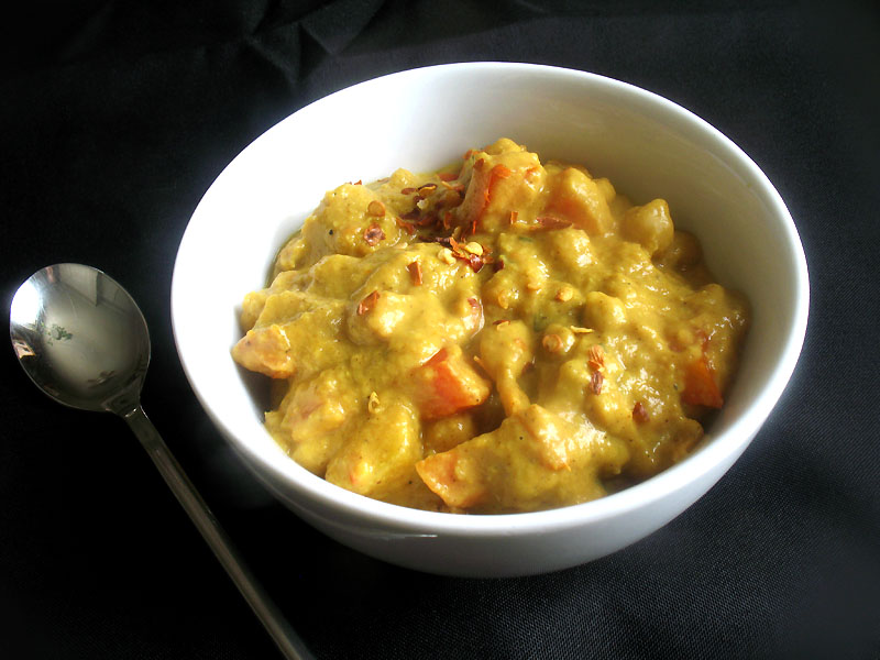 Creamy Peanut Butter Chickpea &amp; Squash Curry | Lisa&amp;#39;s Kitchen ...