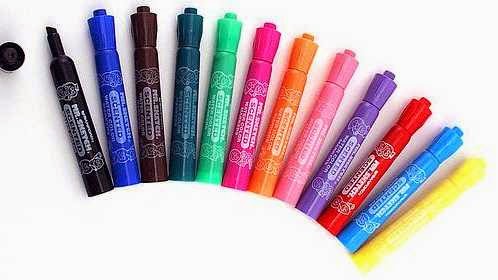 scented permanent markers. 