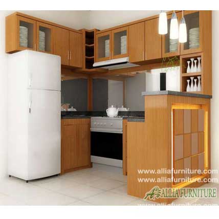 Kitchen Set With Mini Bar Model Nancho Allia Furniture