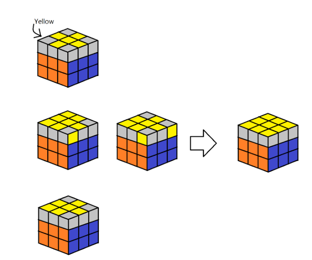 Кубик рубика рыбка схема