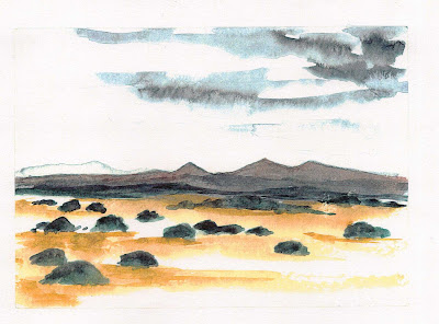 Damaraland landscape by Sophie Neville