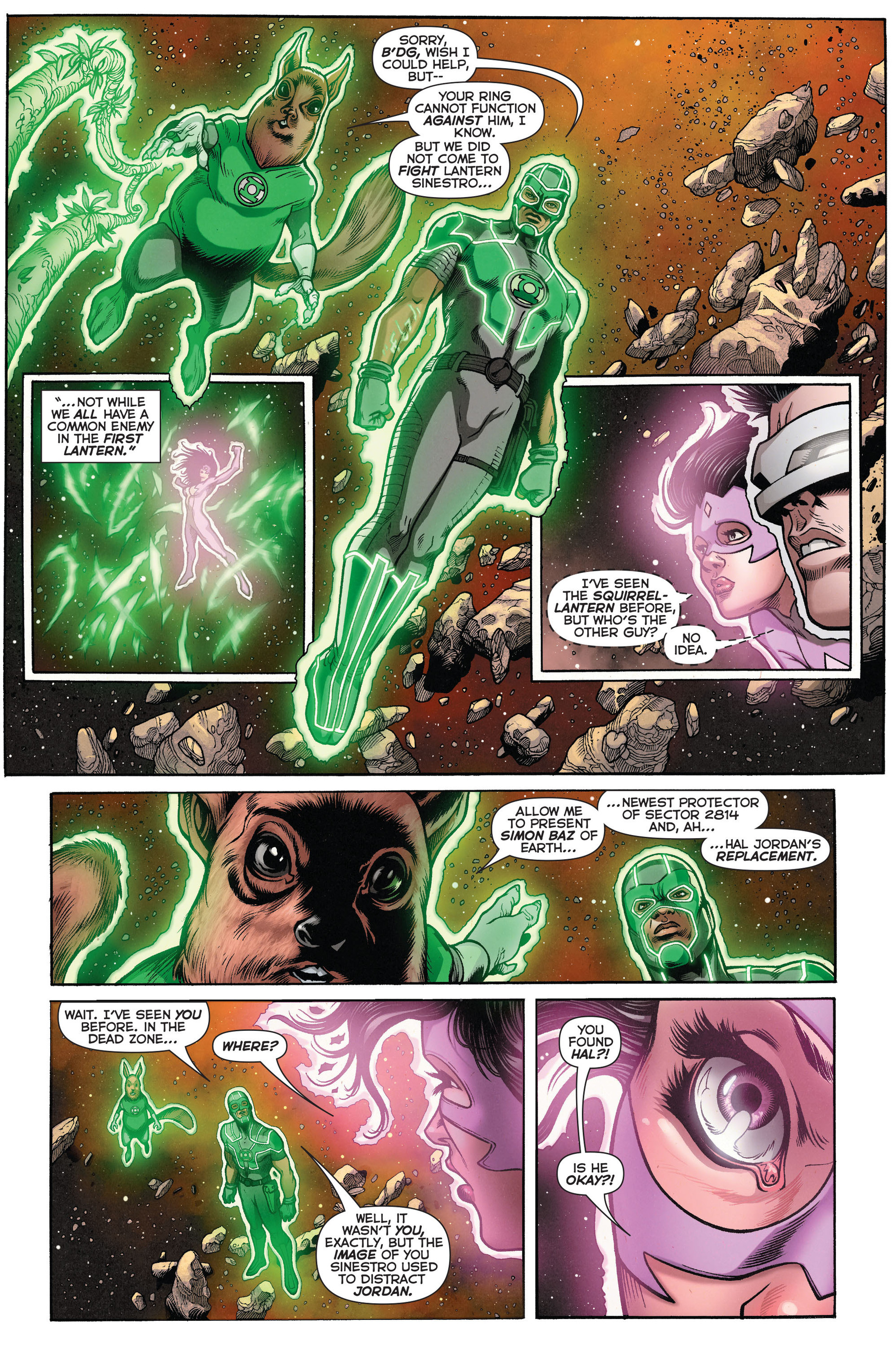 Read online Green Lantern: New Guardians comic -  Issue #19 - 13