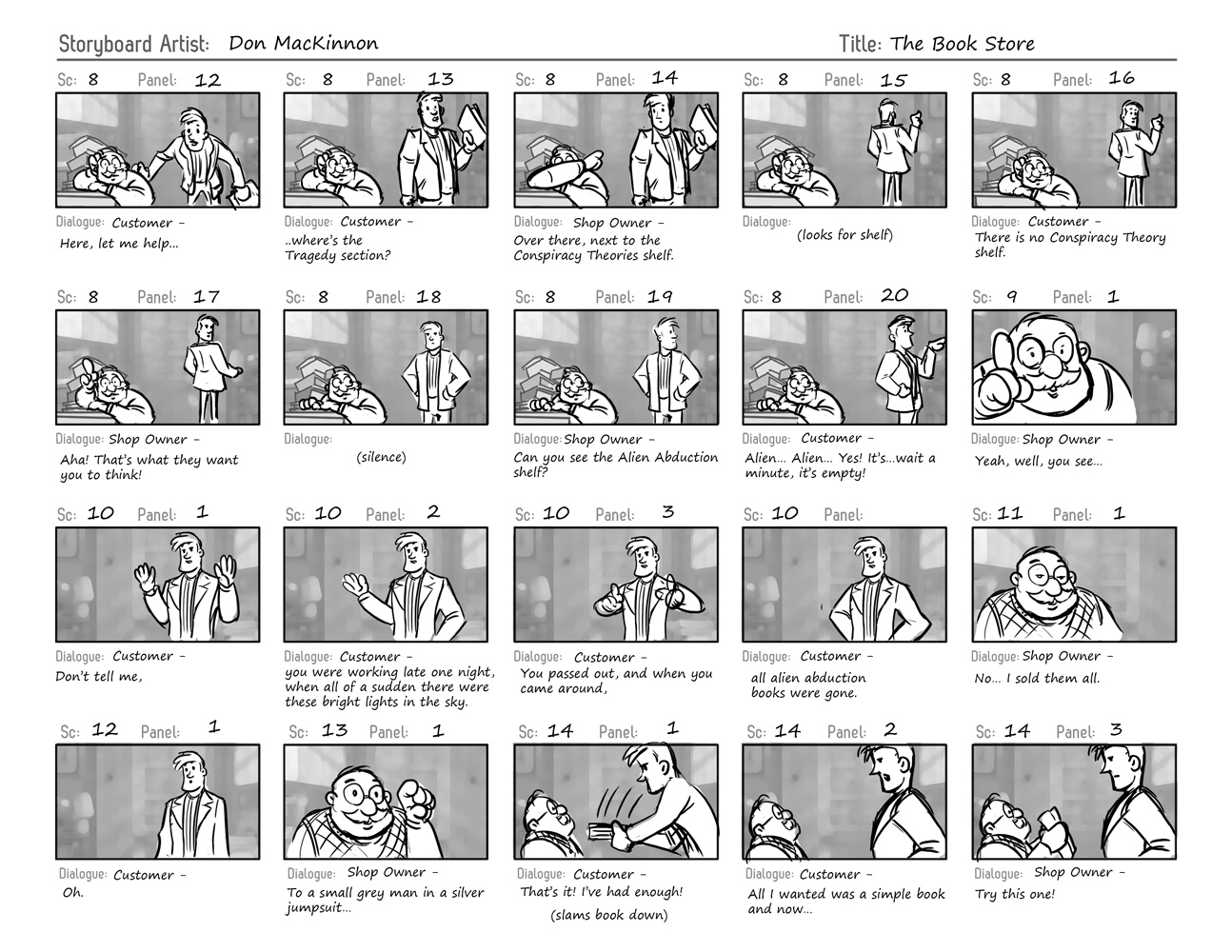 Storyboard Art