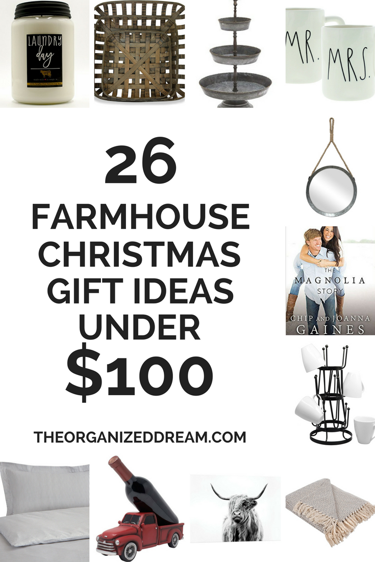 26 Farmhouse Christmas Gift Ideas Under 100 The Organized Dream