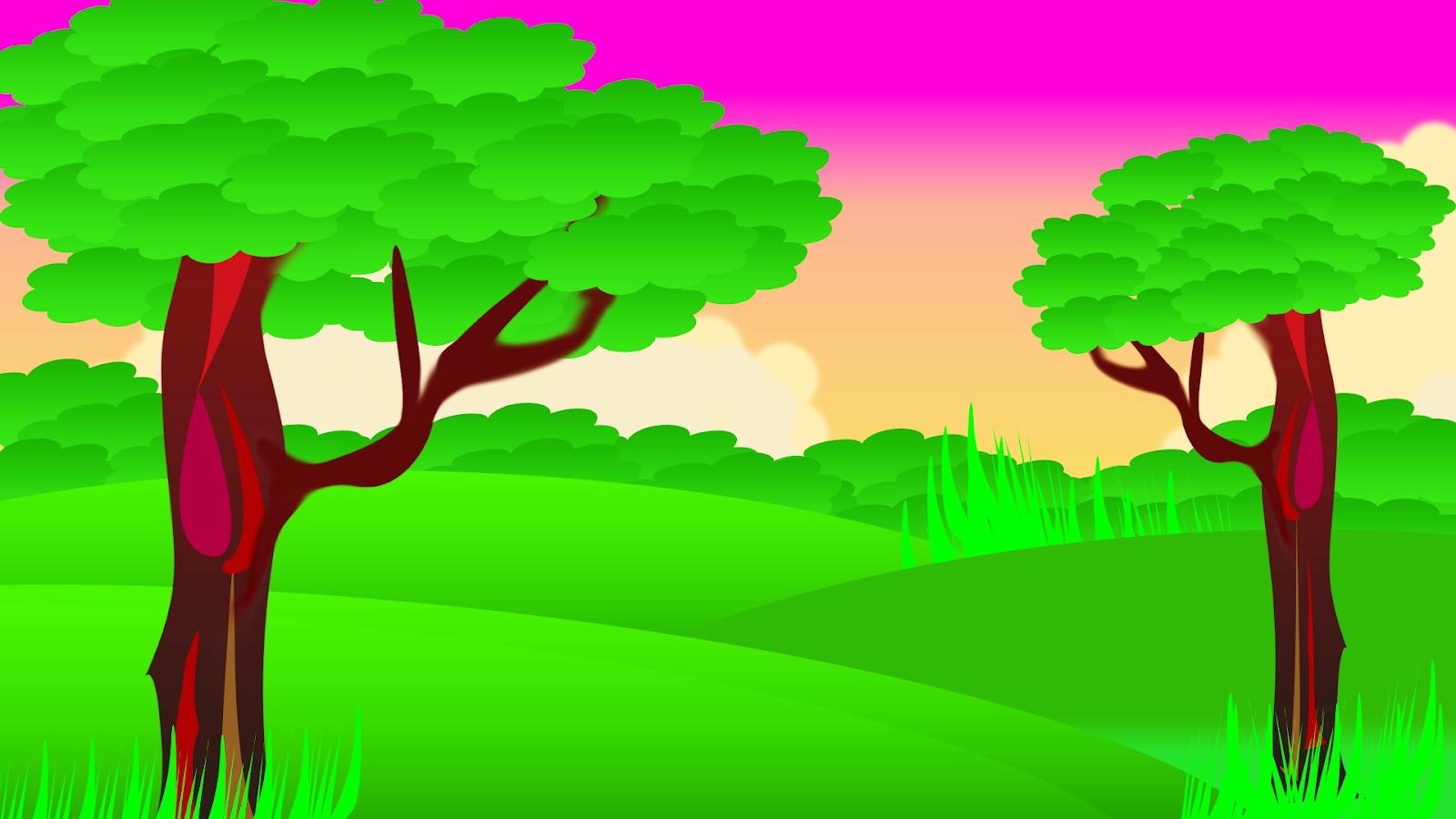 Forest Background Drawing Adobe Illustrator Cc 2019 Kr Present Easy cartoon forest background youtuberhyoutubecom animals. forest background drawing adobe