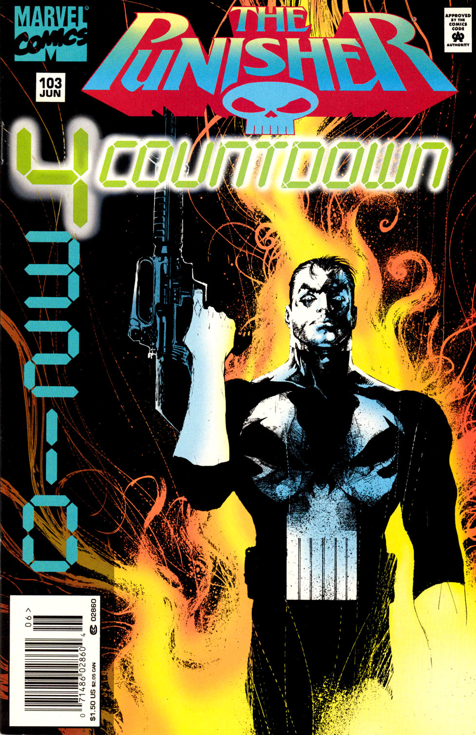 Read online The Punisher (1987) comic -  Issue #103 - Countdown - 1