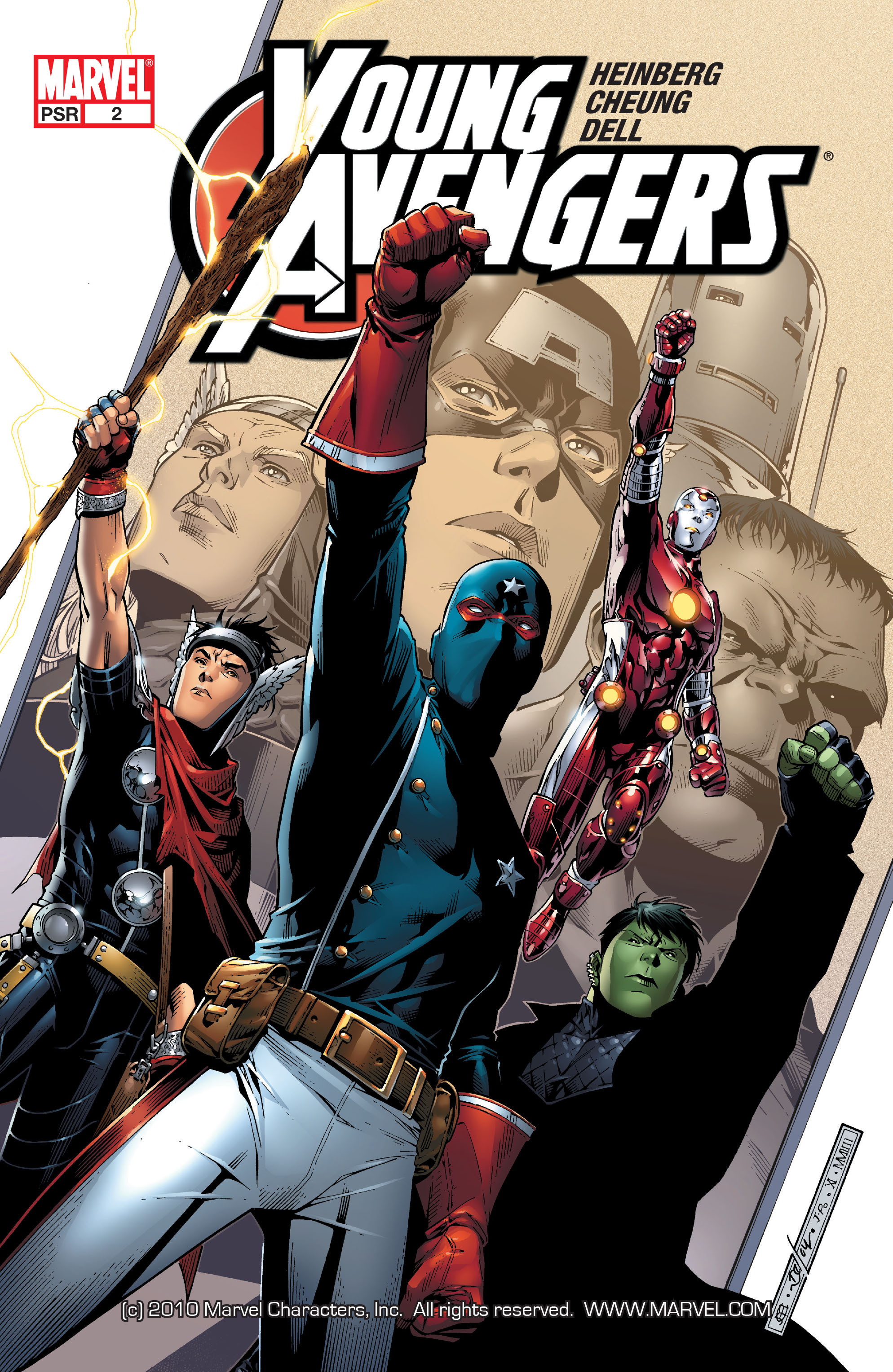 Read online Young Avengers (2005) comic -  Issue #2 - 1