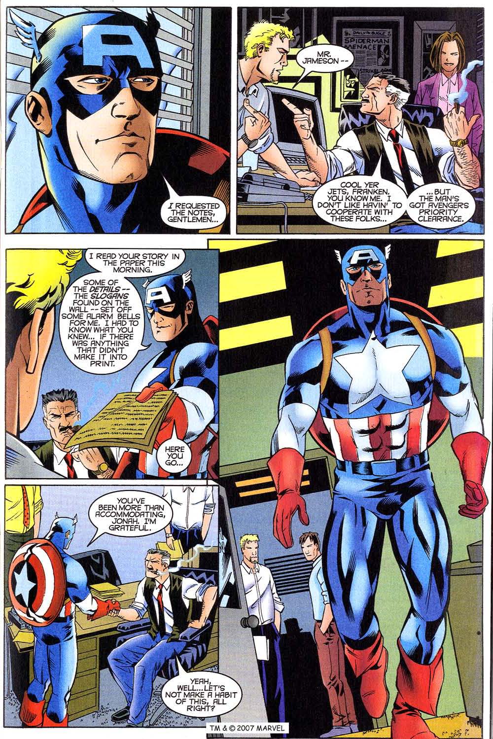 Read online Captain America (1998) comic -  Issue # Annual 1999 - 9