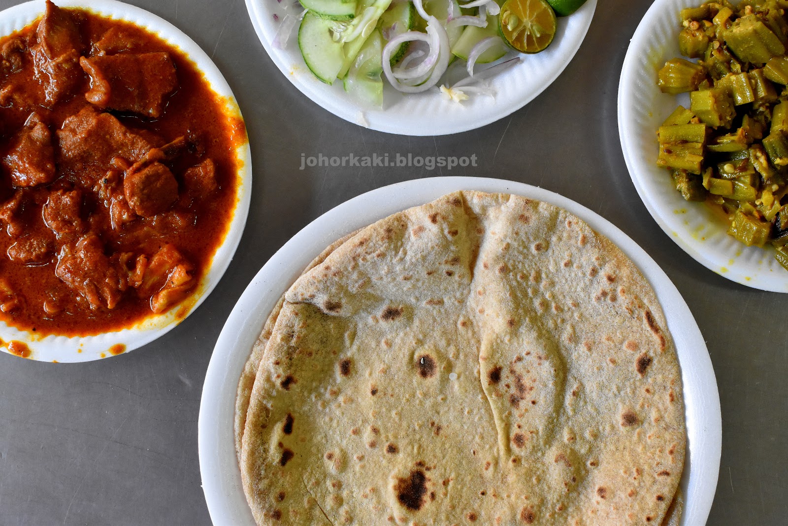 Azmi Chapati Singapore Little India Norris Road Johor Kaki Travels for