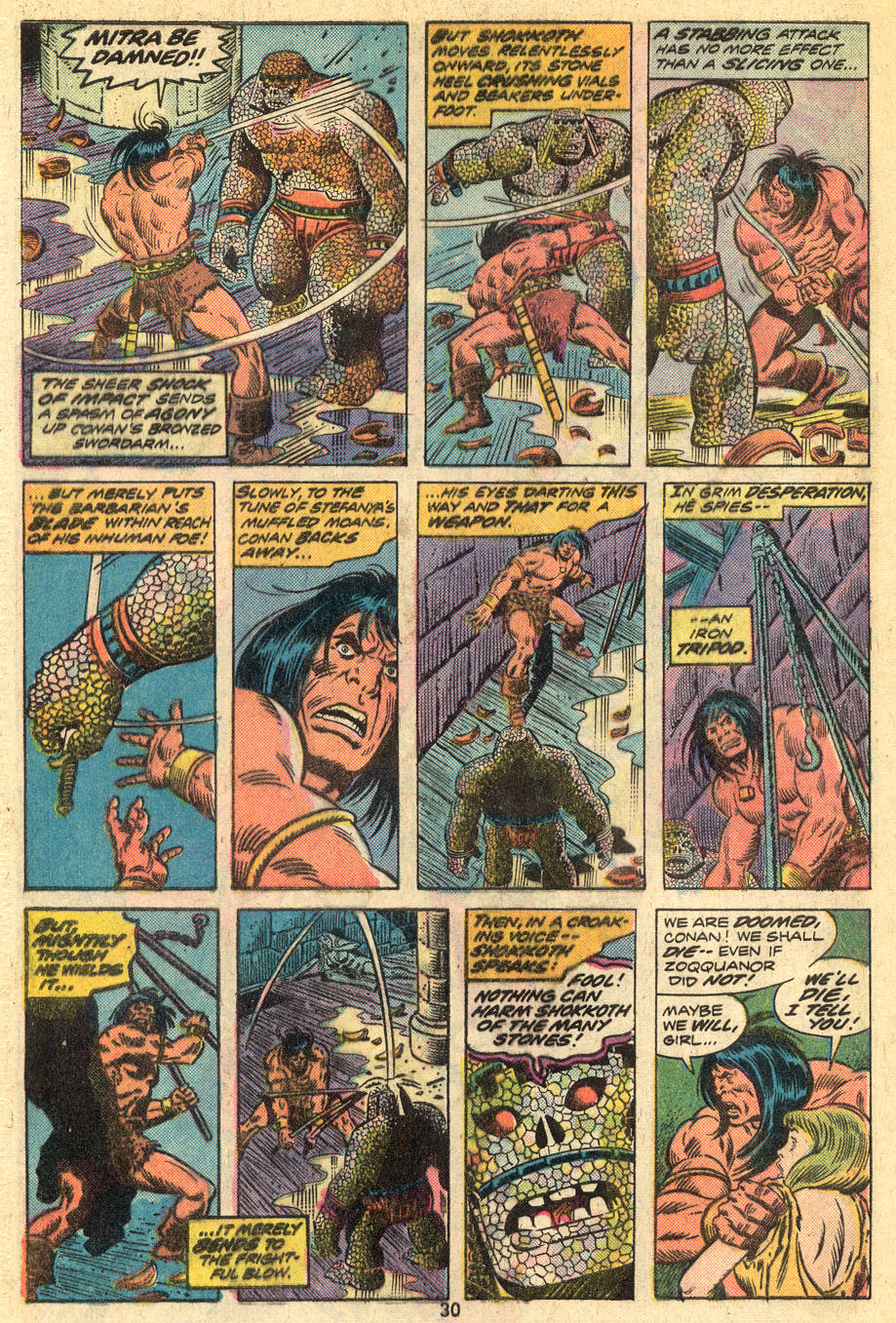 Read online Conan the Barbarian (1970) comic -  Issue #46 - 17