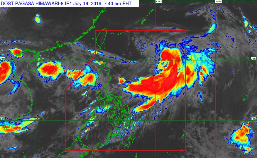 'Bagyong Inday' PAGASA weather update July 19, 2018 - The Summit Express