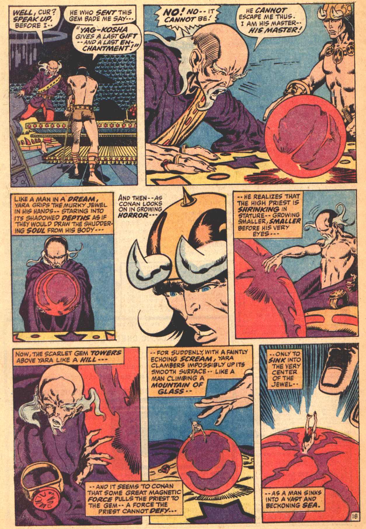 Read online Conan the Barbarian (1970) comic -  Issue #4 - 19