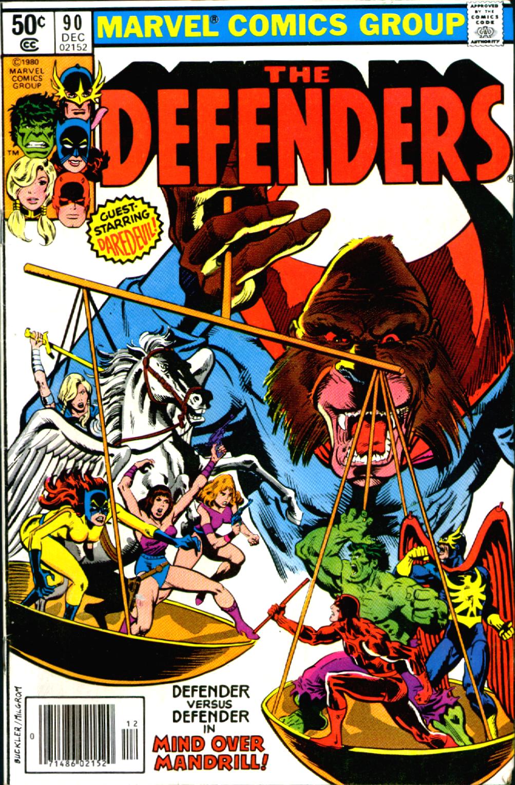 Read online The Defenders (1972) comic -  Issue #90 - 1