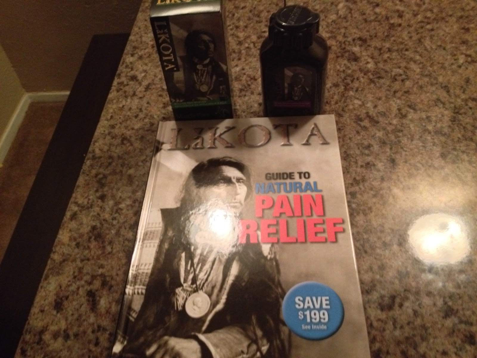 Lakota Herbs Pain Relief and Book Review