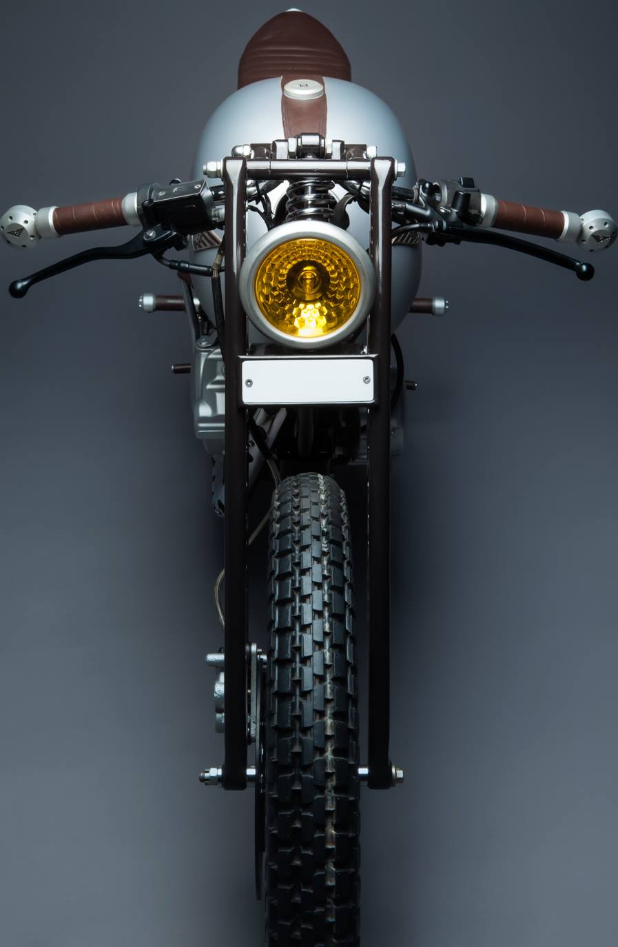 Sliver The Karizma Cafe Racer by Mean Green Customs RocketGarage