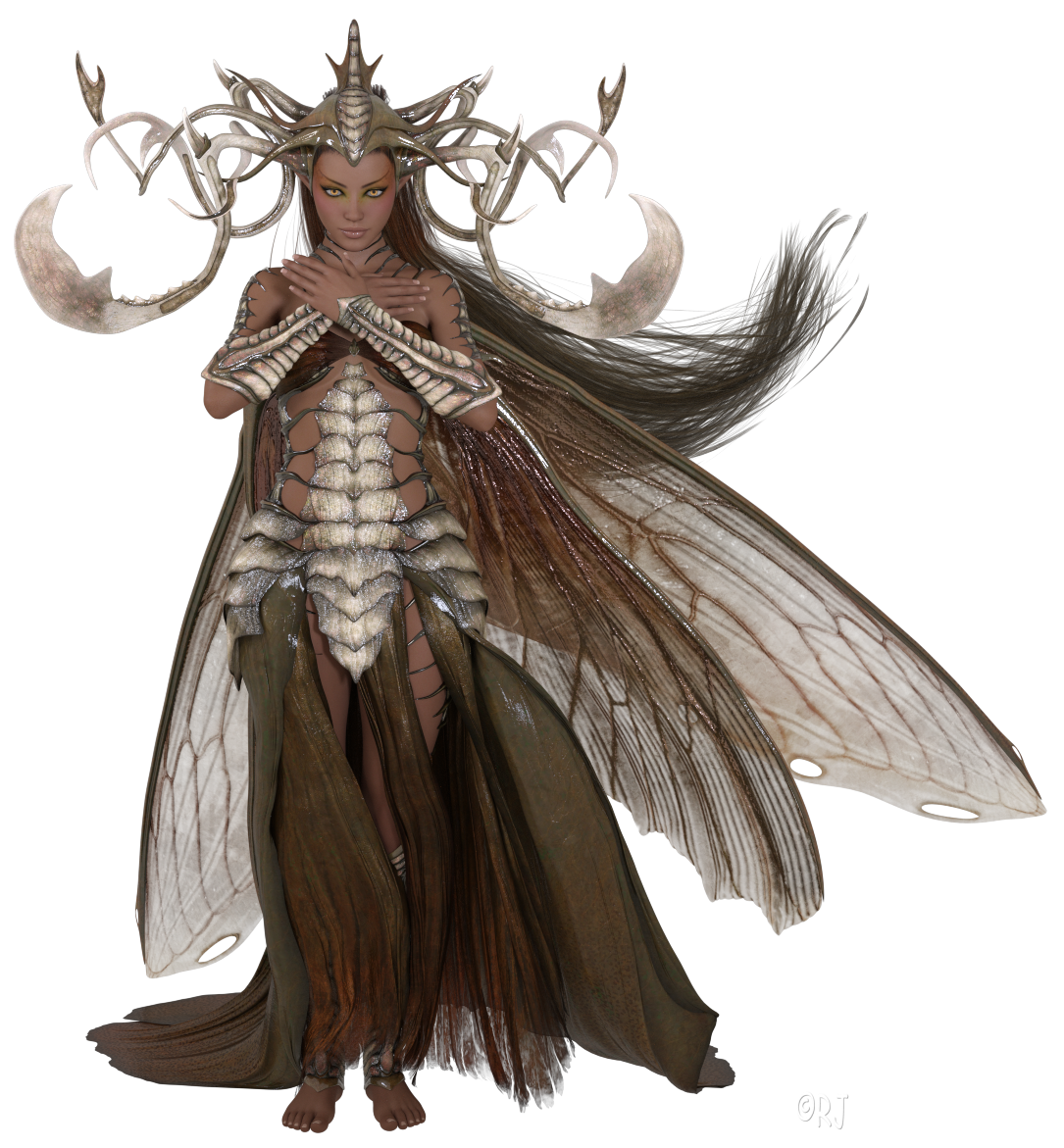 RJs DazZariffic Spot Moth Queen