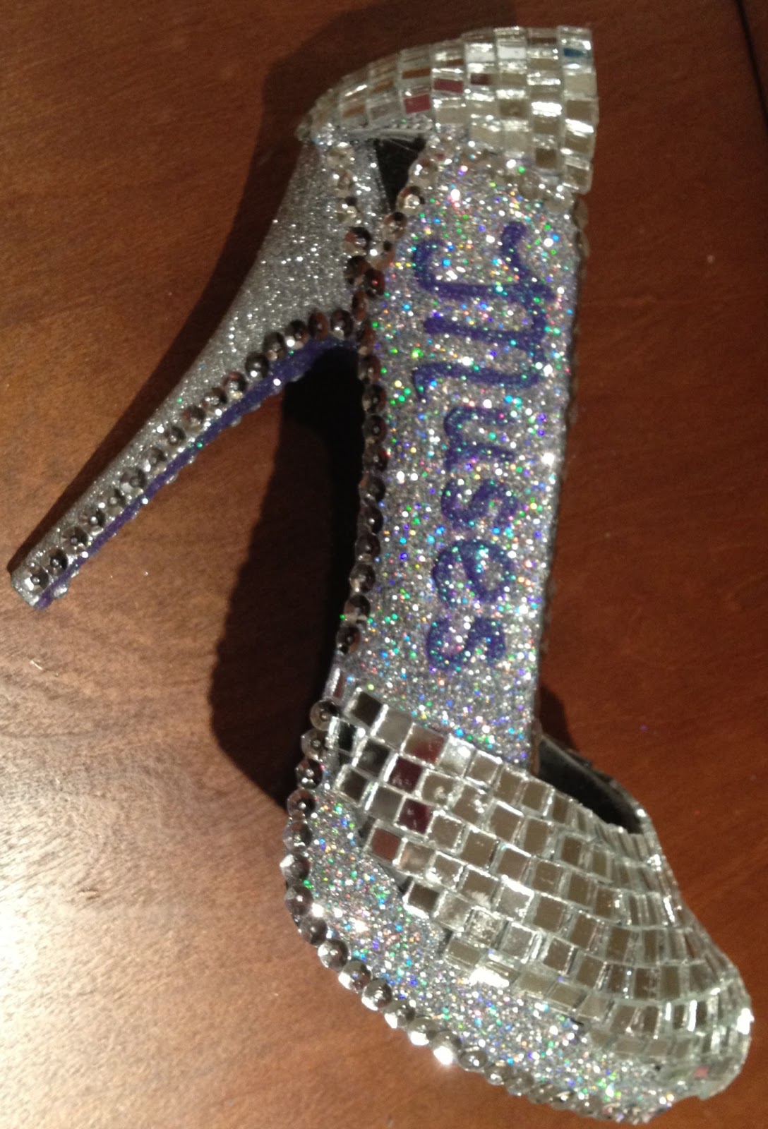 Confessions of a glitter addict 2013 Shoe 2 The Disco Shoe