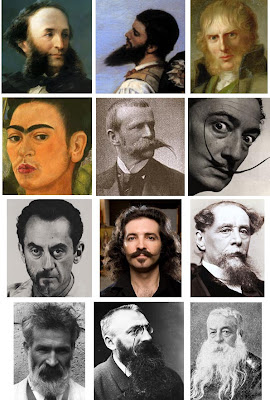 Artist's Facial Hair Poll