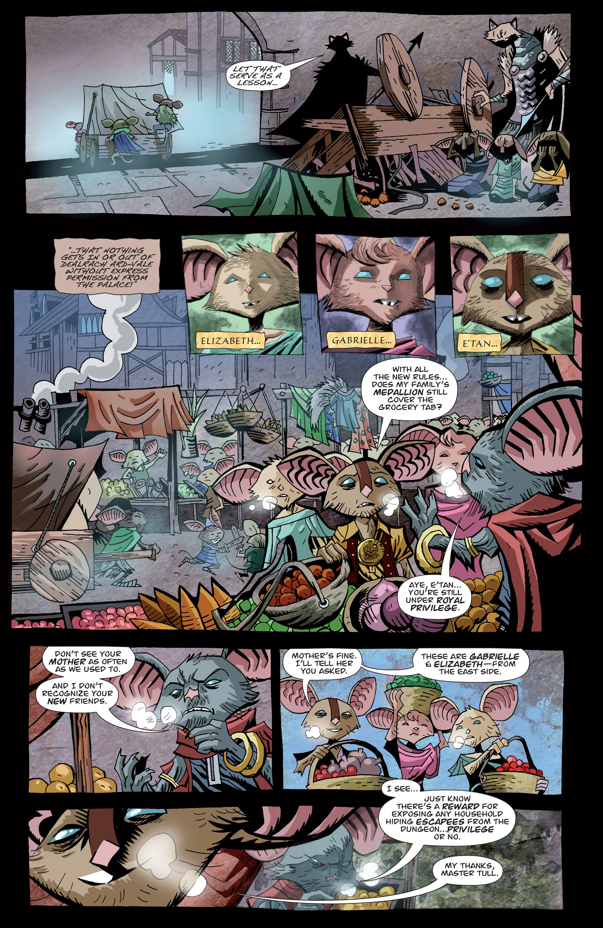 Read online The Mice Templar Volume 3: A Midwinter Night's Dream comic -  Issue # _TPB - 99