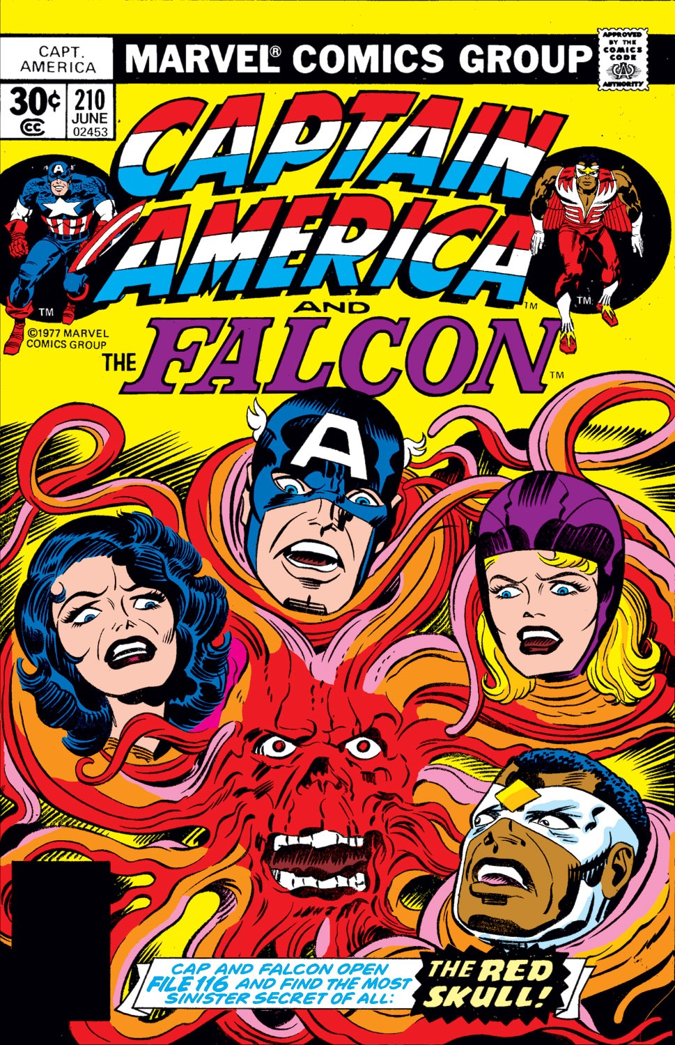 Read online Captain America (1968) comic -  Issue #210 - 1