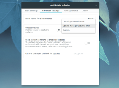 Apt Update Indicator GNOME Shell