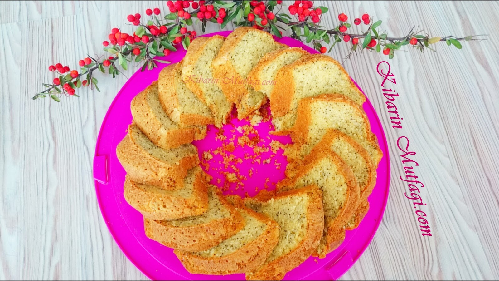 Haşhaşlı kek tarifi Pamuk gibi kolay yumuşacık kek yapılışı Kibarin