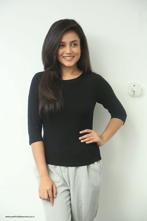 Mishti Chakraborty stills at Babu Baga Busy movie interview