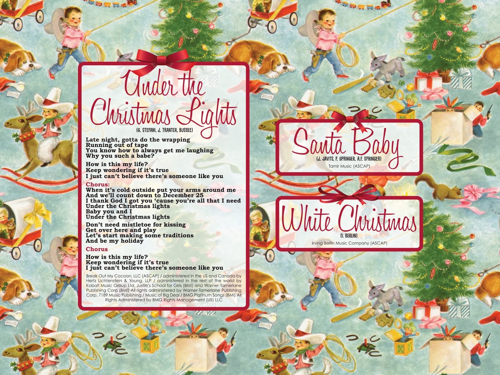 Encarte: Gwen Stefani - You Make It Feel Like Christmas (Digital