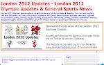 London 2012 Updates