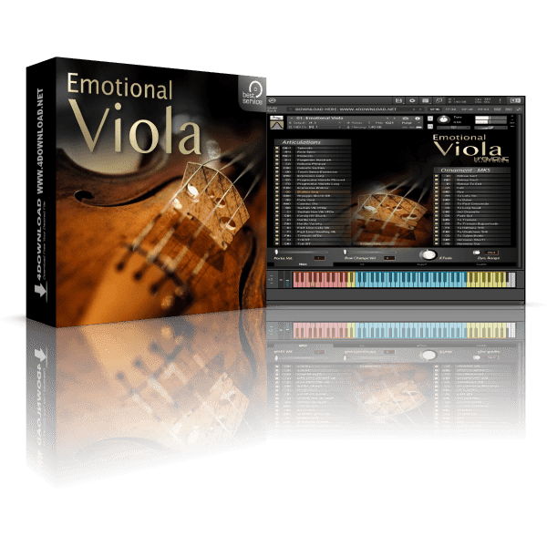 Best Service Emotional Viola KONTAKT Library