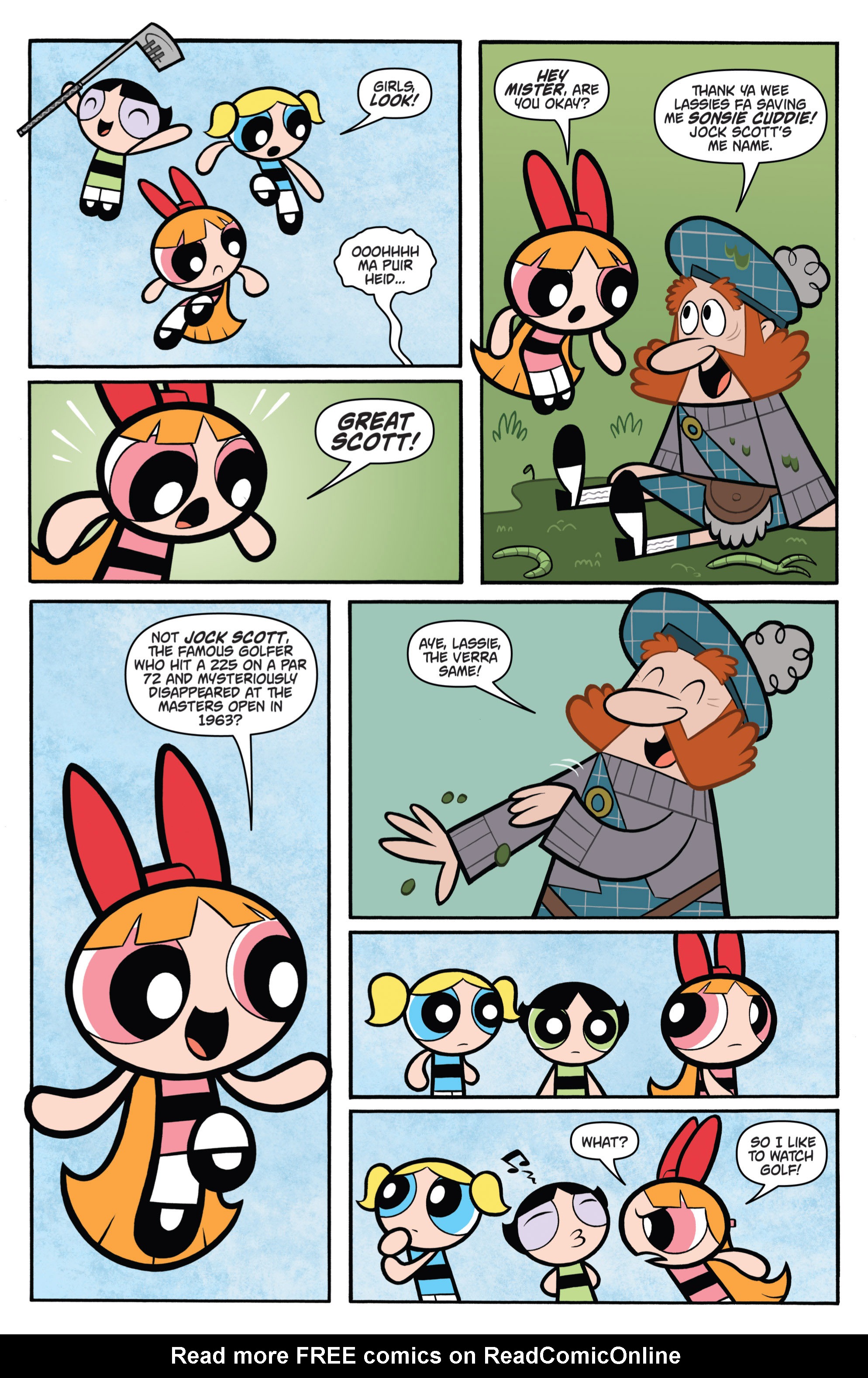 Read online Powerpuff Girls (2013) comic -  Issue #1 - 22