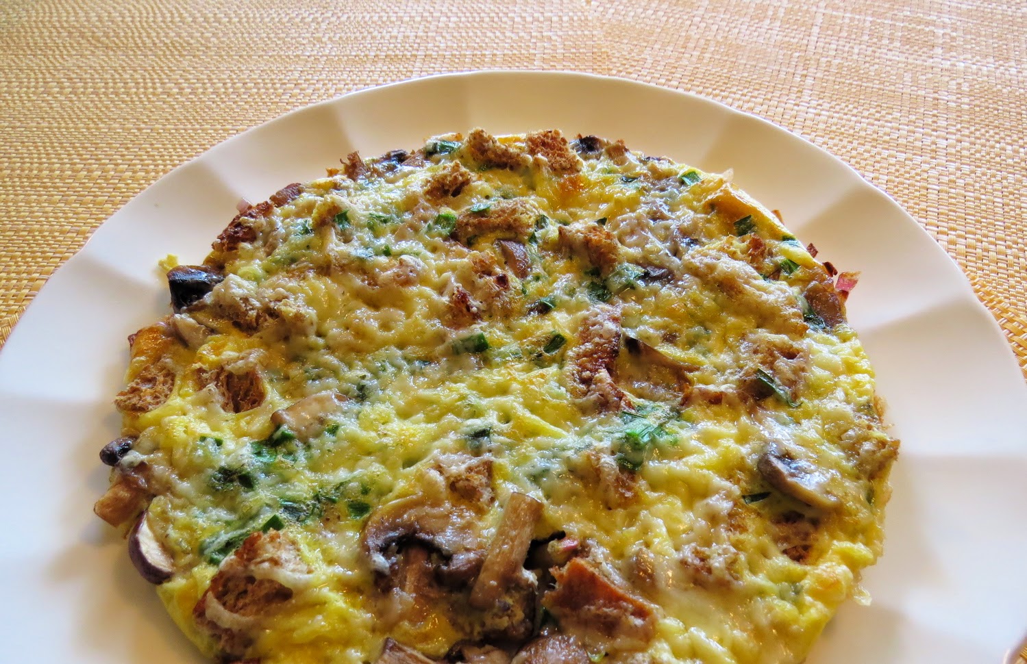 La cuisine de Messidor: Omelette gratinée aux champignons