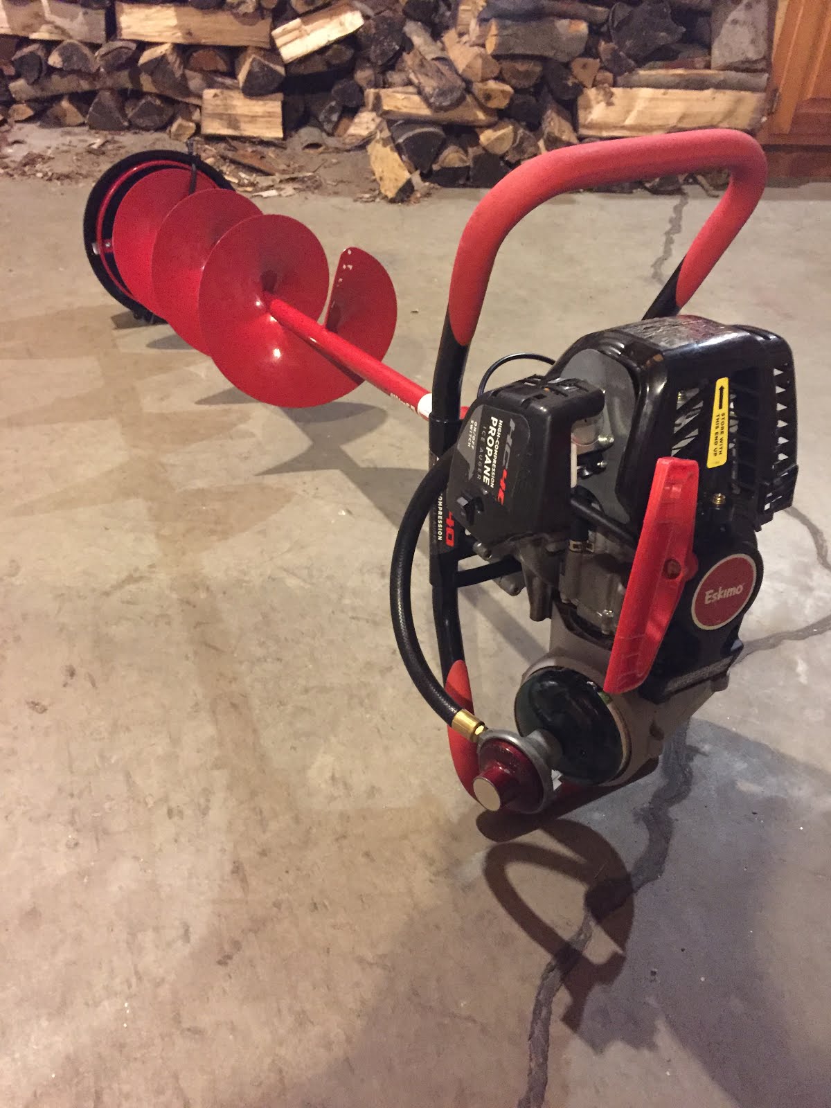 All Season Angler Eskimo HC 40 Propane Auger