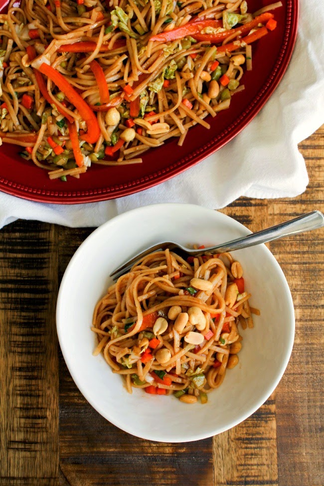 Asian Noodle Salad | The Chef Next Door