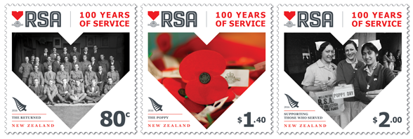 Stamp marks 100 years of the poppy as symbol of remembrance