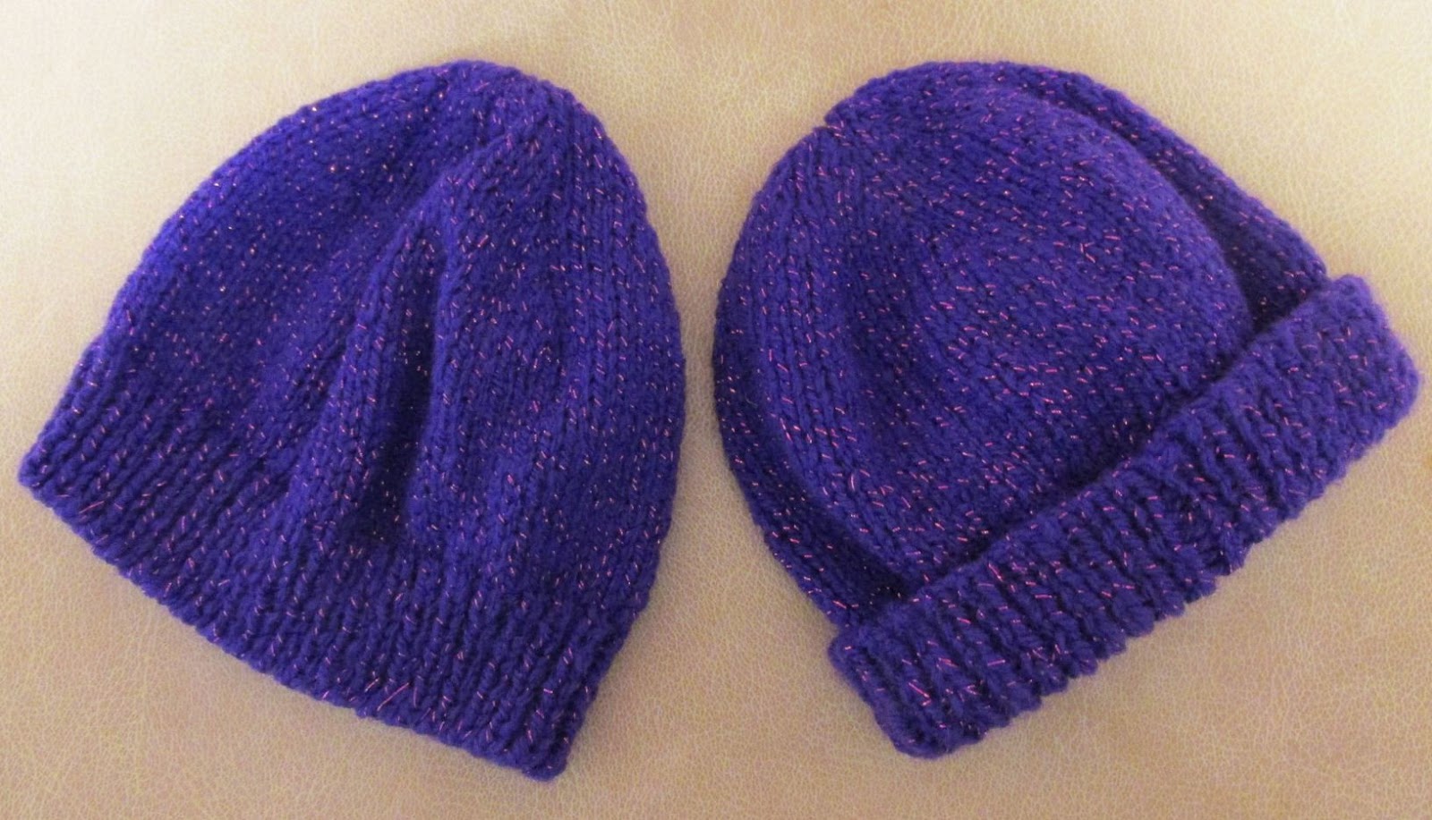 purple hats for babies