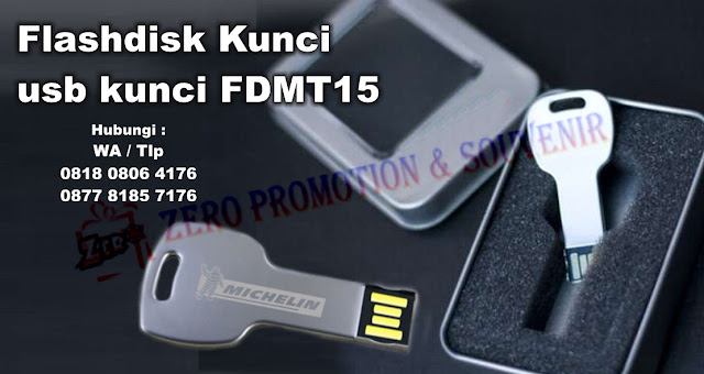 Flashdisk Metal FDMT15, USB METAL BENTUK KUNCI BULAT FDMT15, USB Flash Disk Metal bentuk Kunci Lengkung, Flashdisk Kunci Standar